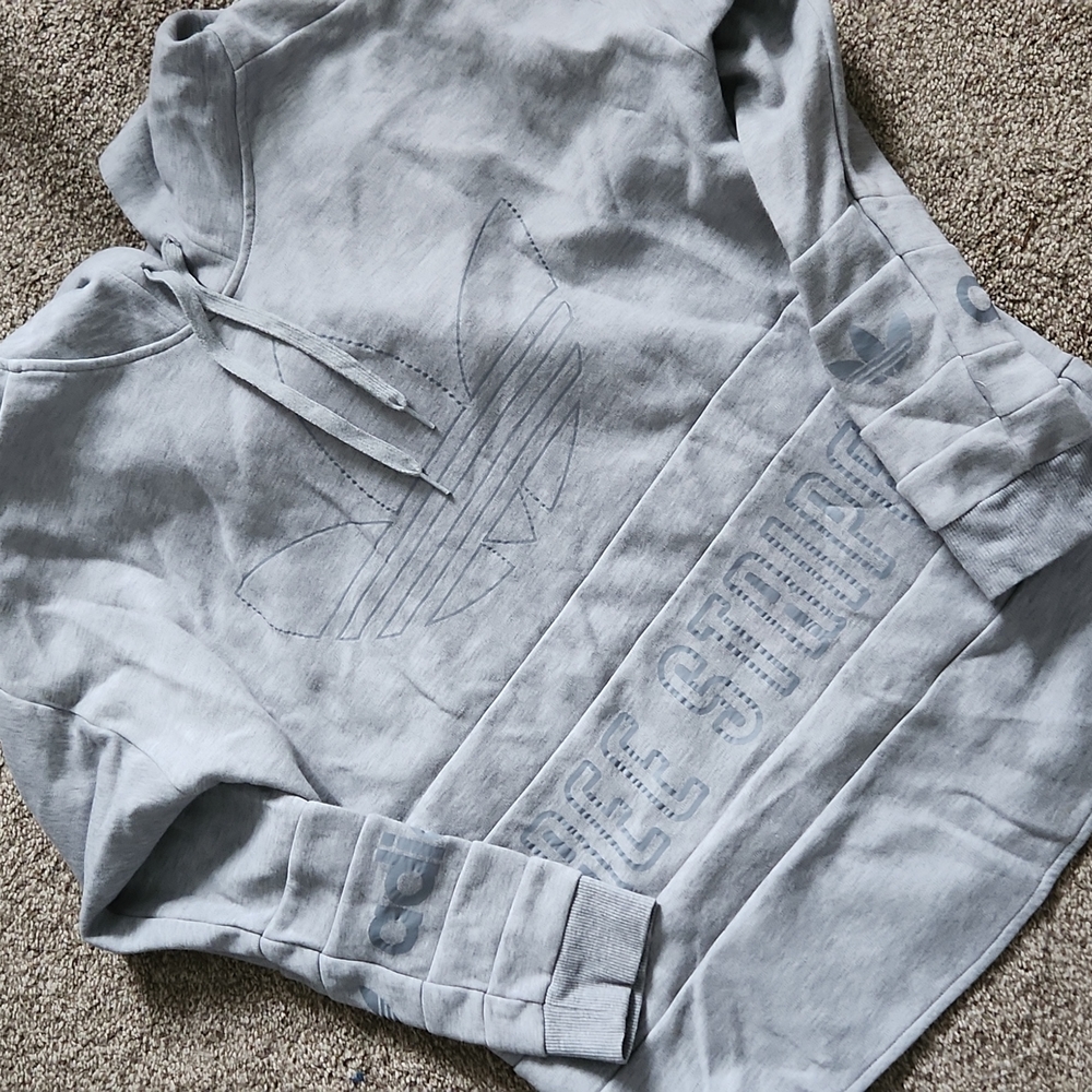 adidas Three Stripes Tech Fleece trefoil hoodie